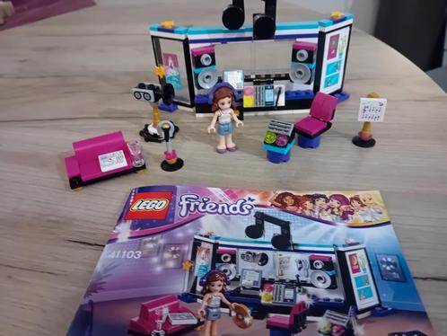 Lego Friends Popster Opnamestudio 41103, Kinderen en Baby's, Speelgoed | Duplo en Lego, Zo goed als nieuw, Lego, Complete set