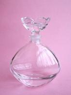 Vintage 70s Art Nouveau stl parfumfles flesje kristal parfum, Verzenden