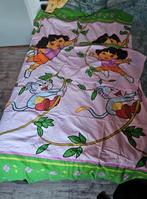 Dora the explorer dekbedovertrek met kussensloop, Gebruikt, Jongetje of Meisje, Dekbedovertrek, Ophalen of Verzenden