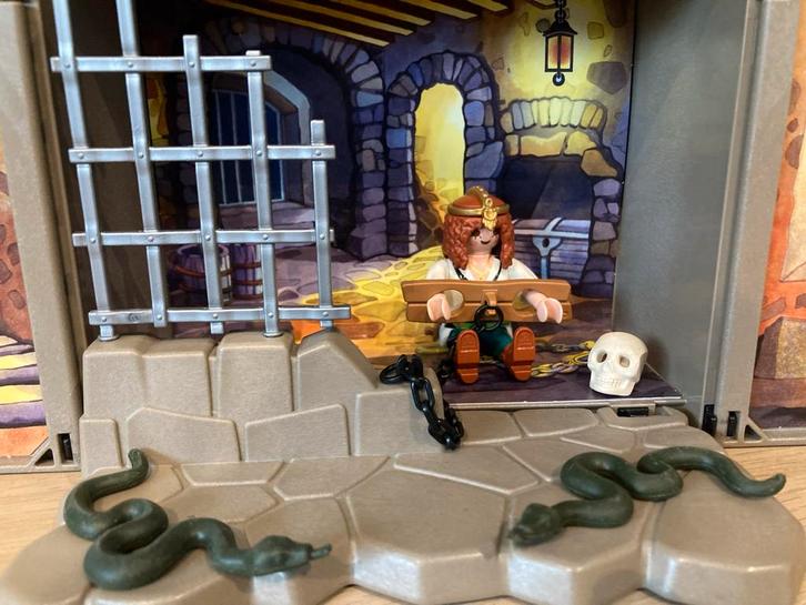 Playmobil Ridderset met Kasteel, Kinderen en Baby's, Speelgoed | Playmobil, Zo goed als nieuw, Complete set, Ophalen of Verzenden