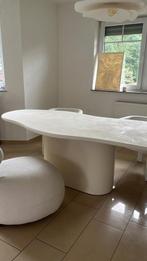 NIEUW* Organische eettafel beton ciré, Ophalen of Verzenden, Nieuw, Vijf personen of meer, Rechthoekig