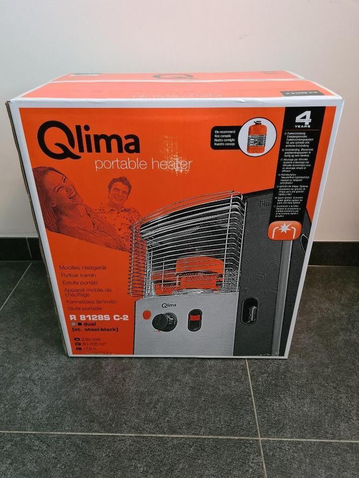 Qlima R8128S C-2 petroleumkachel (nieuw in doos!), Huis en Inrichting, Kachels, Nieuw, Vrijstaand, Petroleumkachel, Overige brandstoffen