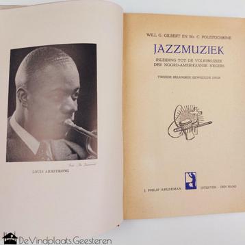 Jazzmuziek - het eerste Nederlandstalige jazzboek beschikbaar voor biedingen