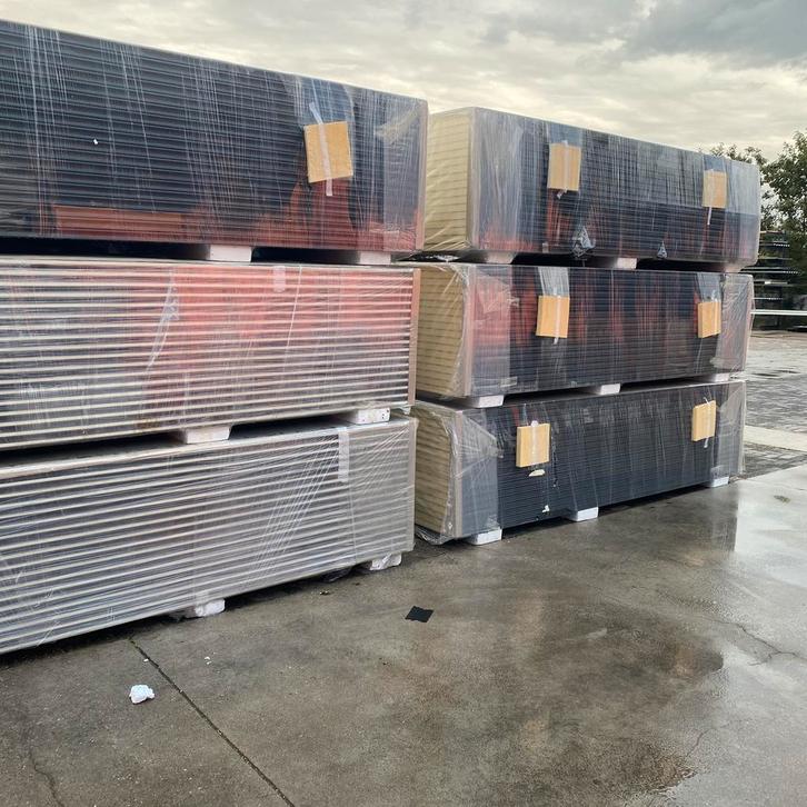 B-keus sandwichpanelen / wandpanelen 40mm, Antraciet grijs, Doe-het-zelf en Verbouw, Platen en Panelen, Zo goed als nieuw, Overige materialen
