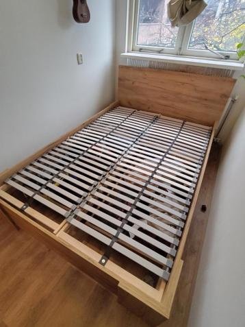 Jysk bed met opberglades en lattenbodem - afbeelding 7