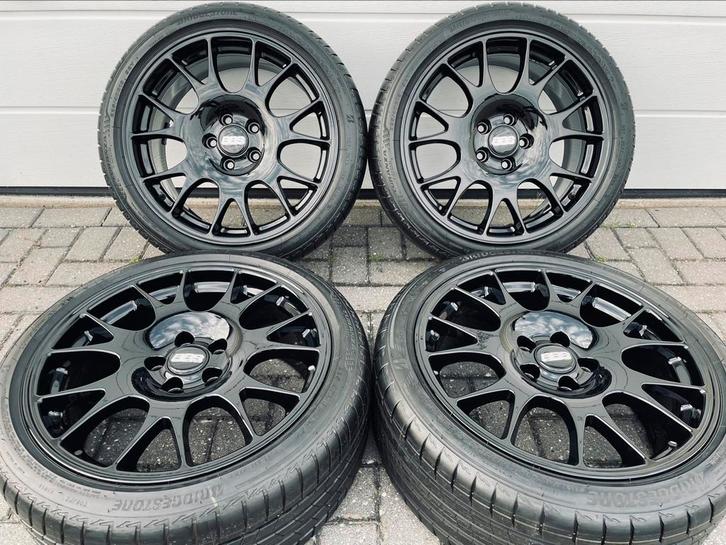 18 Inch Originele BBS Velgen 225/40/18 5x112 NIEUWSTAAT !!!, Auto-onderdelen, Banden en Velgen, Banden en Velgen, Zomerbanden