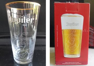  6 Nieuwe exclusieve JUPILER glazen 0,25 L. beschikbaar voor biedingen