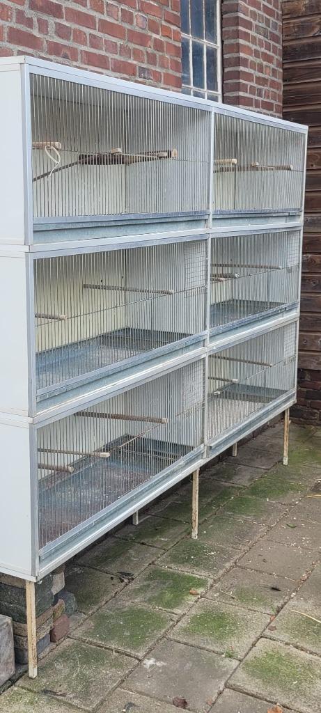 kweek kooien, Dieren en Toebehoren, Vogels | Hokken en Kooien, Gebruikt, Vogelkooi, Hout, Ophalen