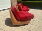Vintage Space Age DDR Lounge Chairs / Sofa 1960s, Ophalen of Verzenden, Gebruikt
