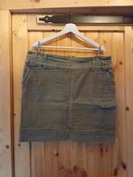 Grijze stretch spijkerrok M&S maat 46, Maat 46/48 (XL) of groter, Ophalen of Verzenden, Grijs, Boven de knie