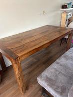Grote eettafel, Huis en Inrichting, Tafels | Eettafels, Ophalen, Gebruikt, 50 tot 100 cm, Vijf personen of meer