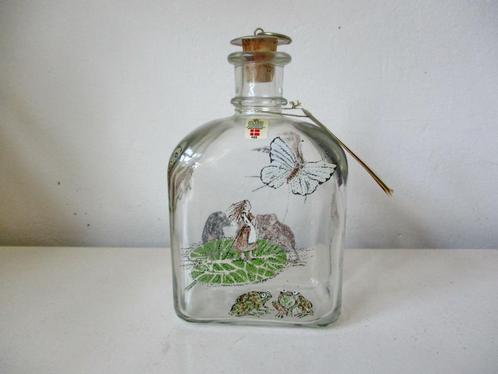 Holmegaard H.C.Andersen Lars Bo fles decanter bottle, Antiek en Kunst, Antiek | Glas en Kristal, Ophalen of Verzenden
