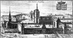 ets kasteel Dongelberg, onder Leuven Belgie 1720 Harrewijn, Antiek en Kunst, Kunst | Etsen en Gravures, Verzenden