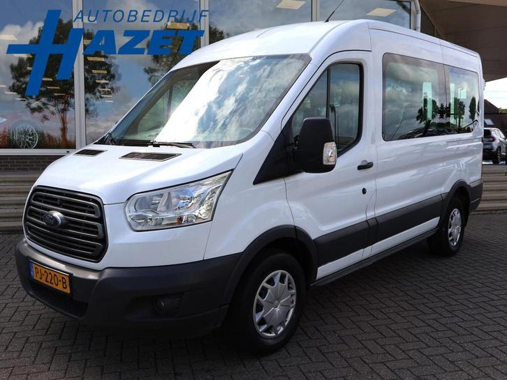 Ford Transit Kombi 350 2.0 TDCI 130 PK L2H2 9-PERSOONS *EXCL, Auto's, Ford, Bedrijf, Te koop, Transit, ABS, Airconditioning, Alarm