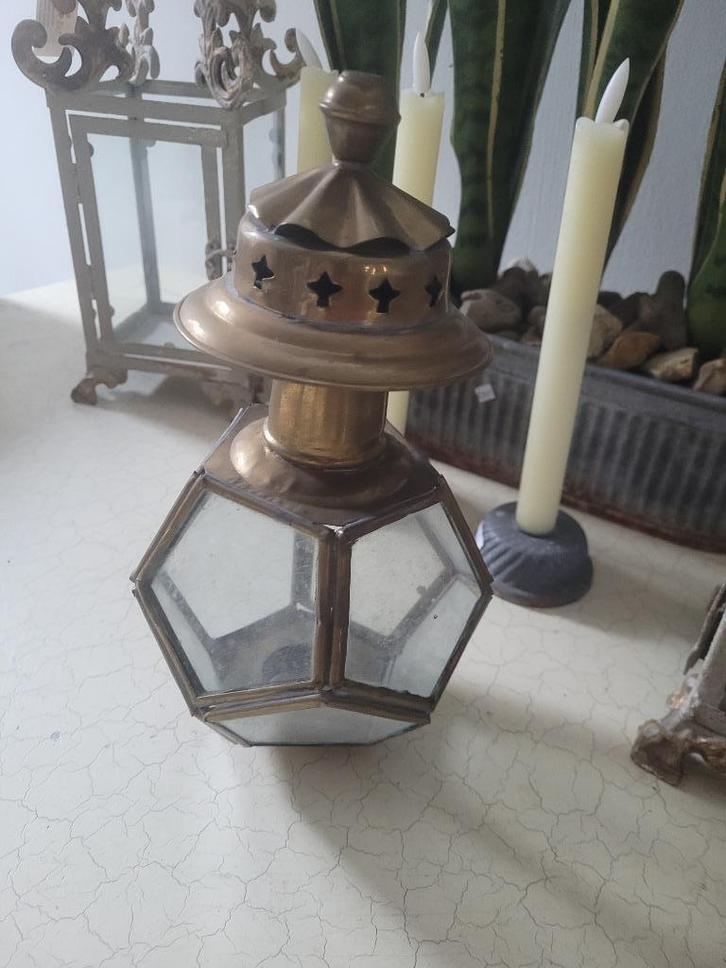 Antieke bovenkant van een processie lamp, Antiek en Kunst, Antiek | Religie, Ophalen of Verzenden