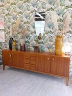 Vintage dressoir / sideboard met ronde grepen, Huis en Inrichting, Ophalen, ., Vintage, Minder dan 100 cm