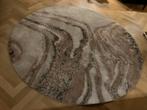 Groot rond vloerkleed - 240 cm diameter (merk Zuiver), Ophalen, Beige, Rond, Zo goed als nieuw
