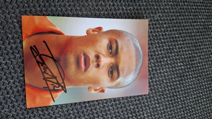 Foto met originele handtekening G. Zuiverloon #5 Feyenoord, Verzamelen, Sportartikelen en Voetbal, Nieuw, Overige typen, Feyenoord
