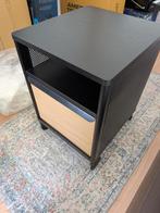 IKEA BEKANT zijtafel / opbergeenheid, mesh zwart, Huis en Inrichting, Kasten | Ladekasten, Ophalen, Minder dan 50 cm, 1 of 2 laden