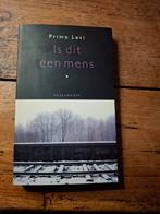 Primo Levi - Is dit een mens, Boeken, Primo Levi, Ophalen of Verzenden, Zo goed als nieuw, Nederland