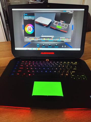 Super mooie en snelle Alienware i7 Game Laptop
