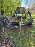 Zware trailer bootkar stallingtrailer boottrailer., Watersport en Boten, Boottrailers, Ophalen, 6 tot 9 meter, 3000 kg of meer