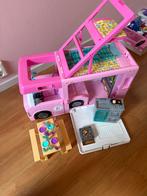 Barbie Camper met Accessoires, Kinderen en Baby's, Speelgoed | Poppen, Ophalen of Verzenden, Gebruikt, Barbie