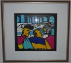 Herman Brood zeefdruk The City, Antiek en Kunst, Kunst | Litho's en Zeefdrukken, Ophalen
