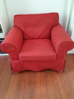 Ruime IKEA EKTORP fauteuil, Huis en Inrichting, Fauteuils, Ophalen, Gebruikt, Stof