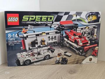LEGO Speed Ch. 75876, Porsche Pit lane. **NIEUW / TOPSET** beschikbaar voor biedingen