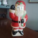 Antieke celluloid Kerstman blowmold 31 cm, Antiek en Kunst, Curiosa en Brocante, Ophalen of Verzenden