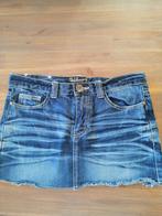 Spijkerrokje mt 34, Blauw, Ophalen of Verzenden, Zo goed als nieuw, Maat 34 (XS) of kleiner