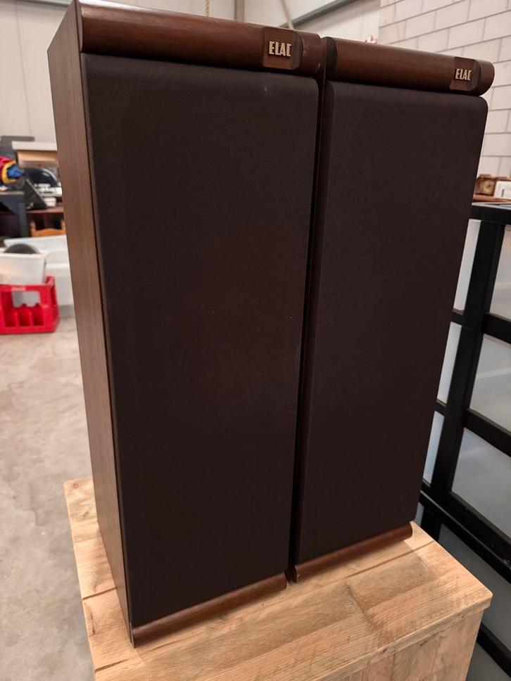 Elac EL 100 Luidsprekers - Set, Audio, Tv en Foto, Luidsprekers, Gebruikt, Front, Rear of Stereo speakers, 60 tot 120 watt, Overige merken