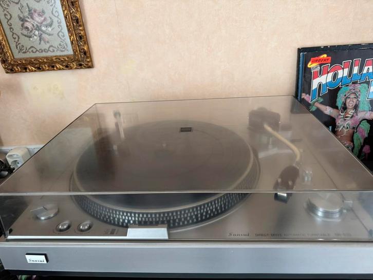 Prachtige Sansui SR-535 DD platenspeler 🔴vol Automaat, Audio, Tv en Foto, Platenspelers, Gebruikt, Platenspeler, Overige merken