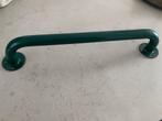 Handgreep groen metaal 40 cm speelhuisje, Doe-het-zelf en Verbouw, Ophalen of Verzenden, Zo goed als nieuw, IJzer, Overige typen