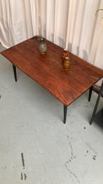Coffeetafel / sidetafel / bijsettafel exotish hout, Ophalen, 50 tot 100 cm, Zo goed als nieuw, Minder dan 50 cm