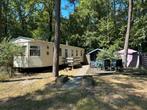 6pers Caravan te huur op camping met zwembad en bosrijke omg
