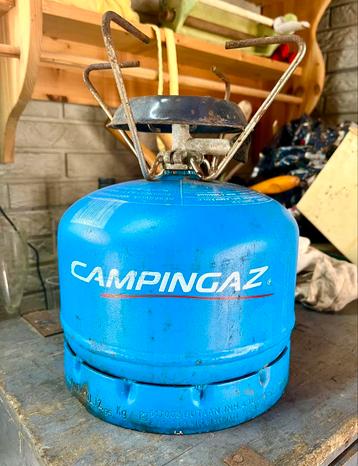 Campingaz 904 met kookbrandertje (zit nog iets in) beschikbaar voor biedingen