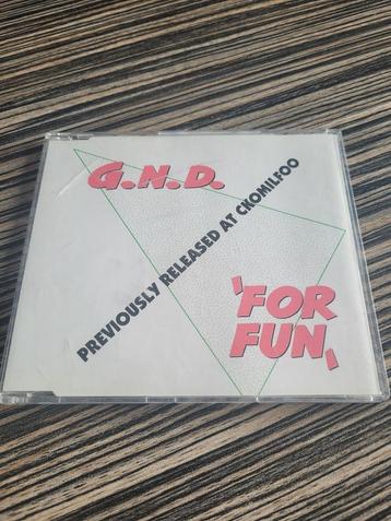 G.N.D. - For Fun - Oldschool - Houseclassics beschikbaar voor biedingen