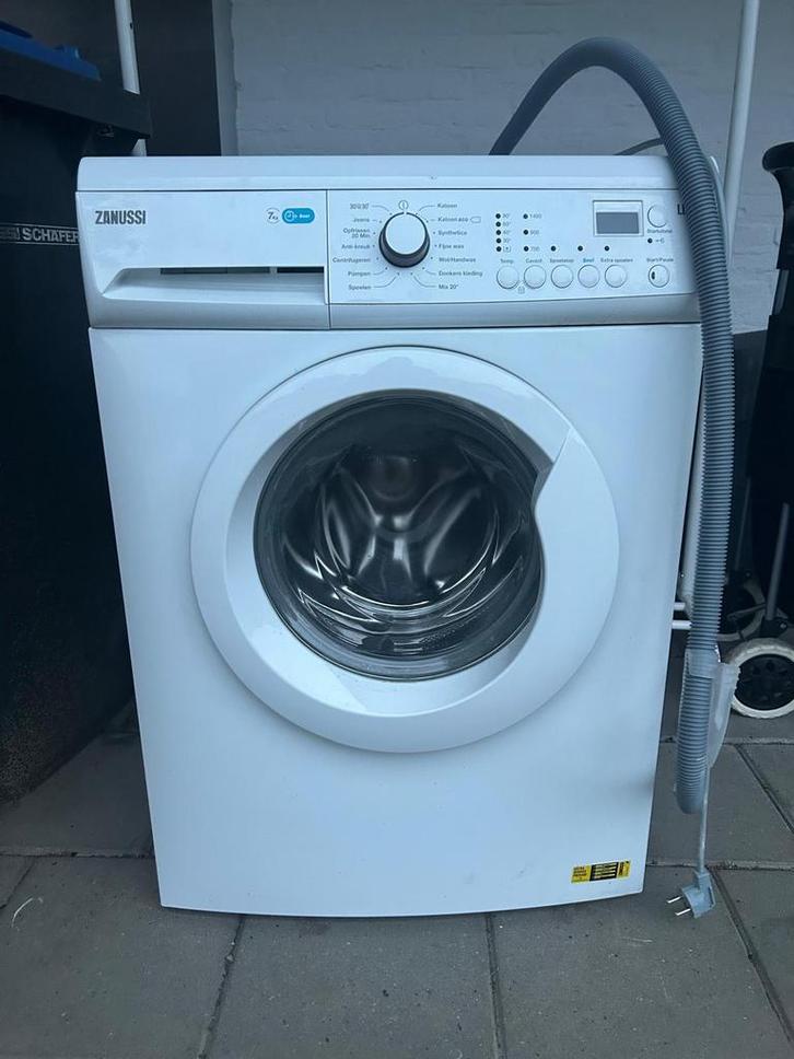 Zanussi 7kg was machine in nog zeer goede staat, Witgoed en Apparatuur, Wasmachines, Zo goed als nieuw, Voorlader, 6 tot 8 kg