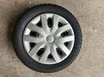 Stalen Velgen Suzuki Swift met Doppen en banden 185/50/15, Auto diversen, Ophalen, Gebruikt