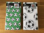 servetten voetbal print zwart wit of groen inhoud 20 stuks, Nieuw, Ophalen of Verzenden