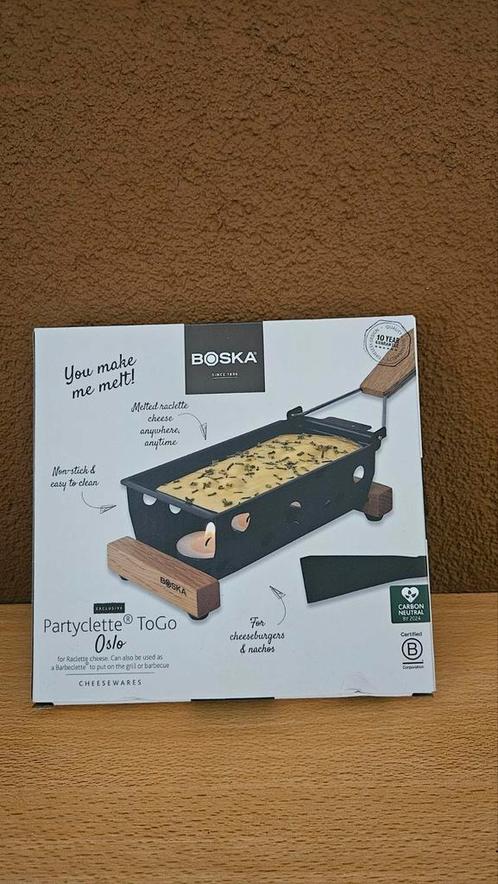 Nieuw Boska 852040 Partyclette to go Oslo, Witgoed en Apparatuur, Grillplaten, Nieuw, Ophalen of Verzenden