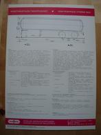 Van Hool Tank Oplegger Brochure ca 1975 Trailer, Ophalen, Zo goed als nieuw, Overige merken, Mercedes-Benz