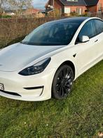 Tesla Model 3 Performance (BJ2021), Auto's, Tesla, Te koop, Onderhoudsboekje, Particulier, Kunstmatig leder
