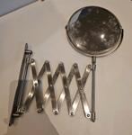Uitvouwbare scheerspiegel zilverkleurig, Ophalen, Zo goed als nieuw