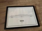 Poster Sparta het Kasteel - WIJCK, Huis en Inrichting, Ophalen of Verzenden, Nieuw, Minder dan 50 cm, Minder dan 50 cm