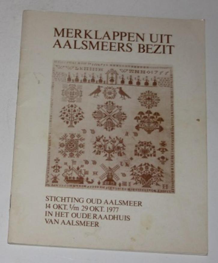 Merklappen uit Aalsmeers bezit 118515, Boeken, Hobby en Vrije tijd, Gelezen, Borduren en Naaien, Ophalen of Verzenden
