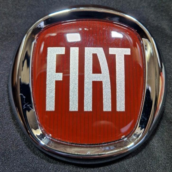 Fiat 500 Logo Voorzijde 95mm Nieuw, Auto-onderdelen, Carrosserie en Plaatwerk, Deur, Fiat, Voor, Achter, Nieuw, Ophalen of Verzenden