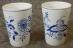 Nr F14: 2 Bekers met Zwiebelmuster, Antiek en Kunst, Antiek | Servies los, Ophalen of Verzenden